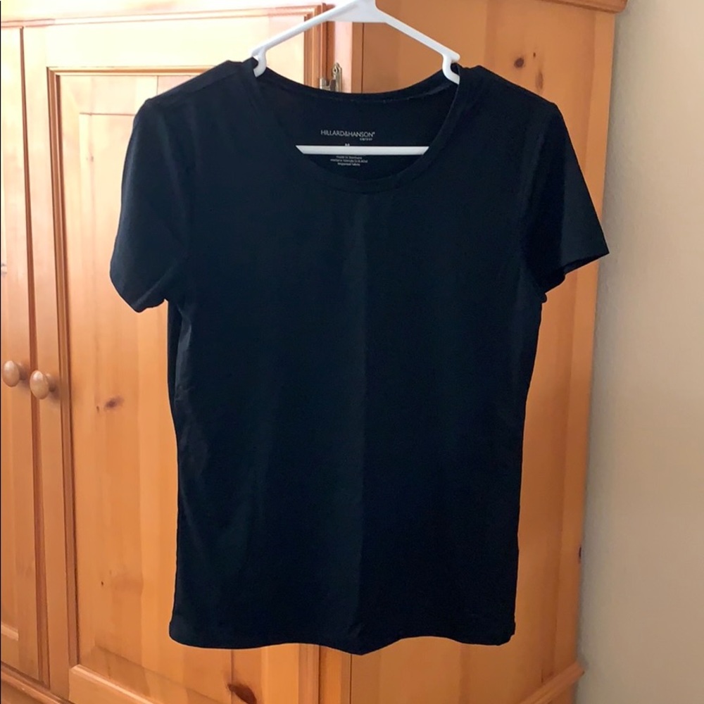 Short sleeved t-shirt.